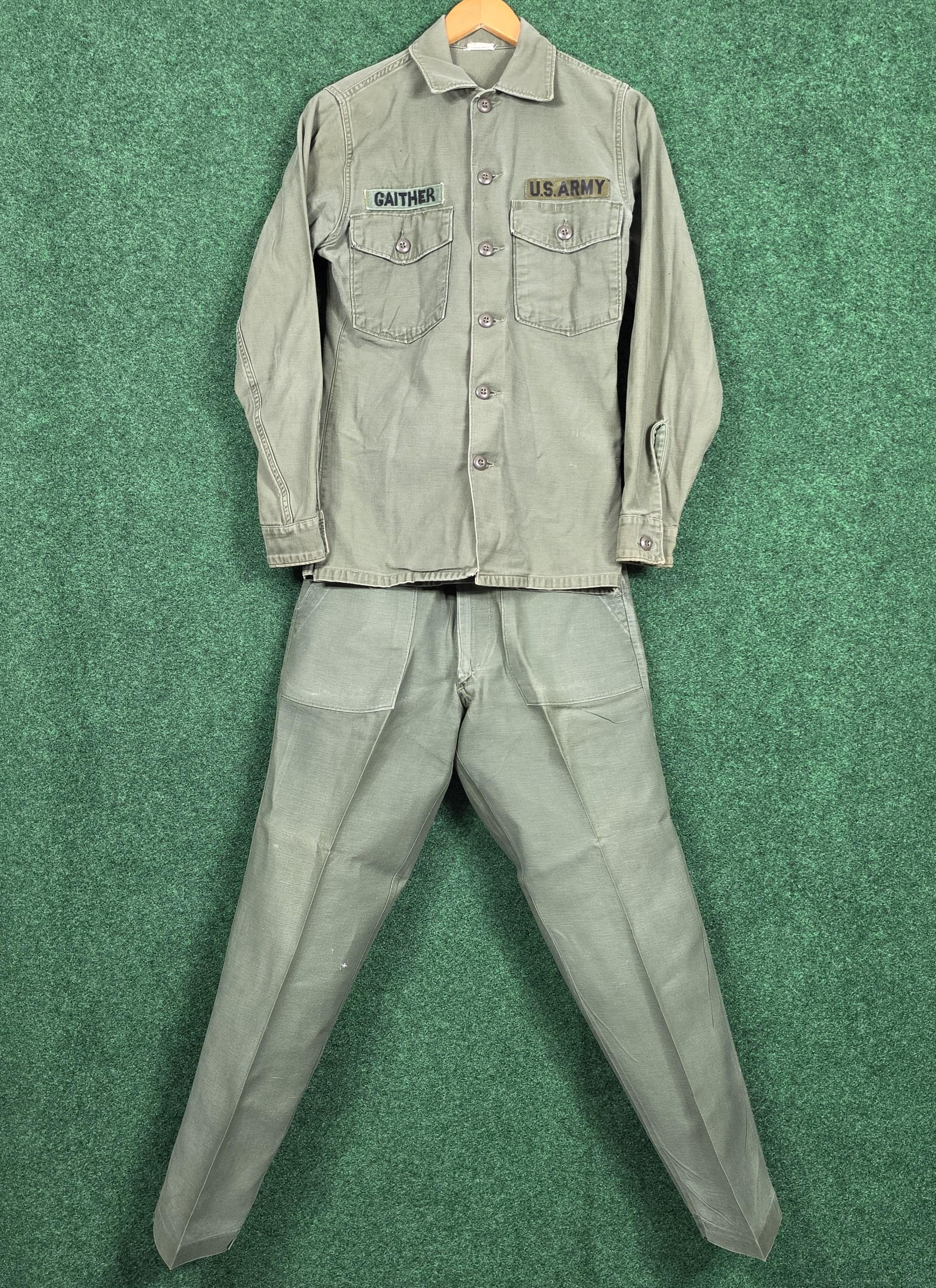 Vintage Us Army Fatigue Pants - Etsy