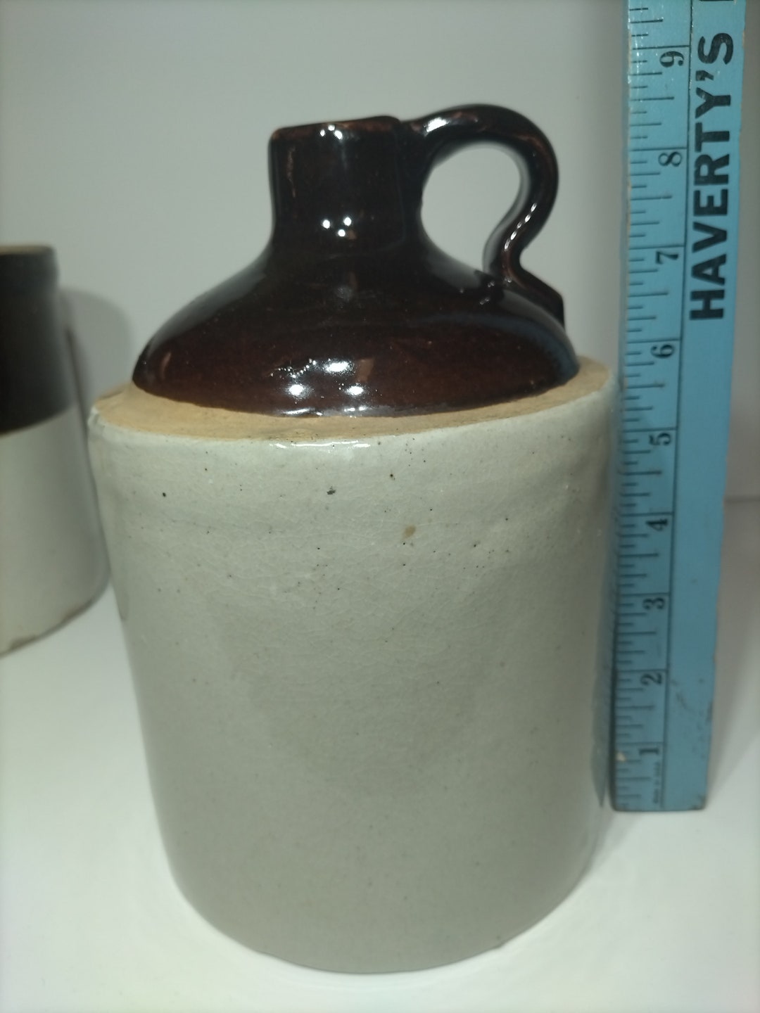 Antique Vintage Molasses/ Whiskey Jar/ Jug Salt Glazed Two Etsy