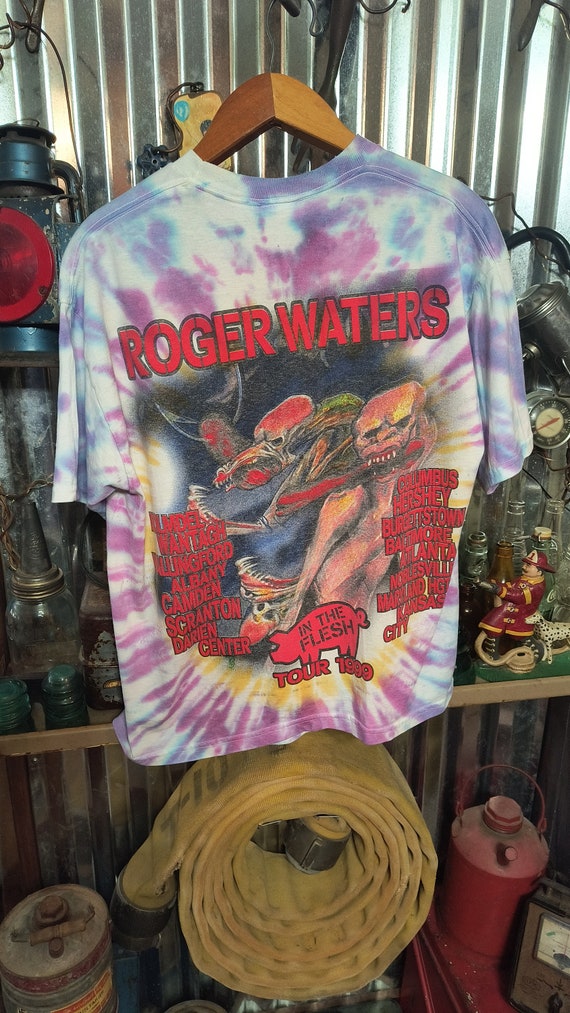 Vintage T-Shirt Pink Floyd Roger Waters In The Fl… - image 5
