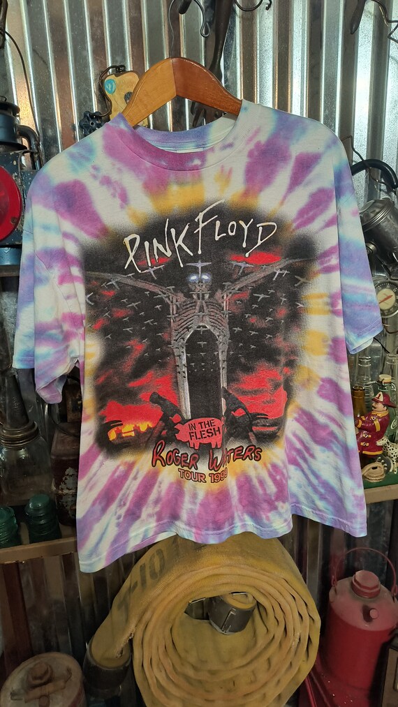 Vintage T-Shirt Pink Floyd Roger Waters In The Fl… - image 3