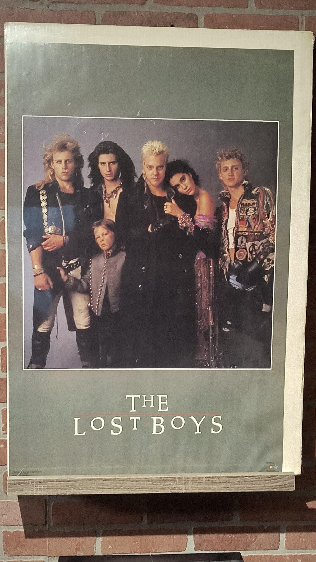 Vintage Movie Poster the Lost Boys Original 1987 #3125 Funky - RARE
