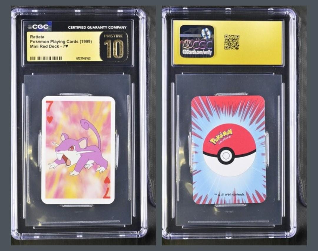 Cgc Pristine 10 Card - Etsy