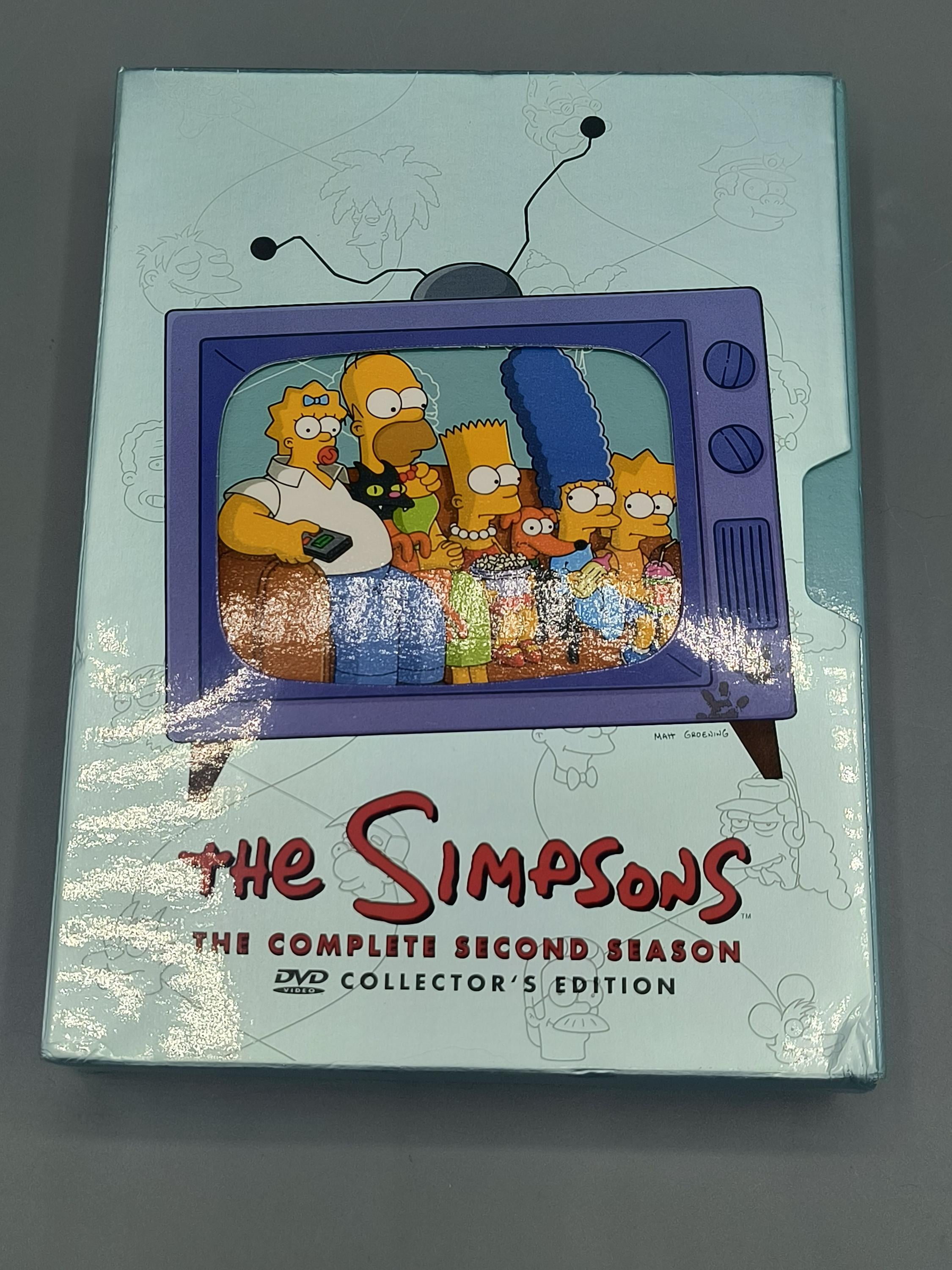 非売品　コンプThe Simpsons DVDボックスセット Lot 8 The Simpsons DVD Box Set Molded Head Collectors