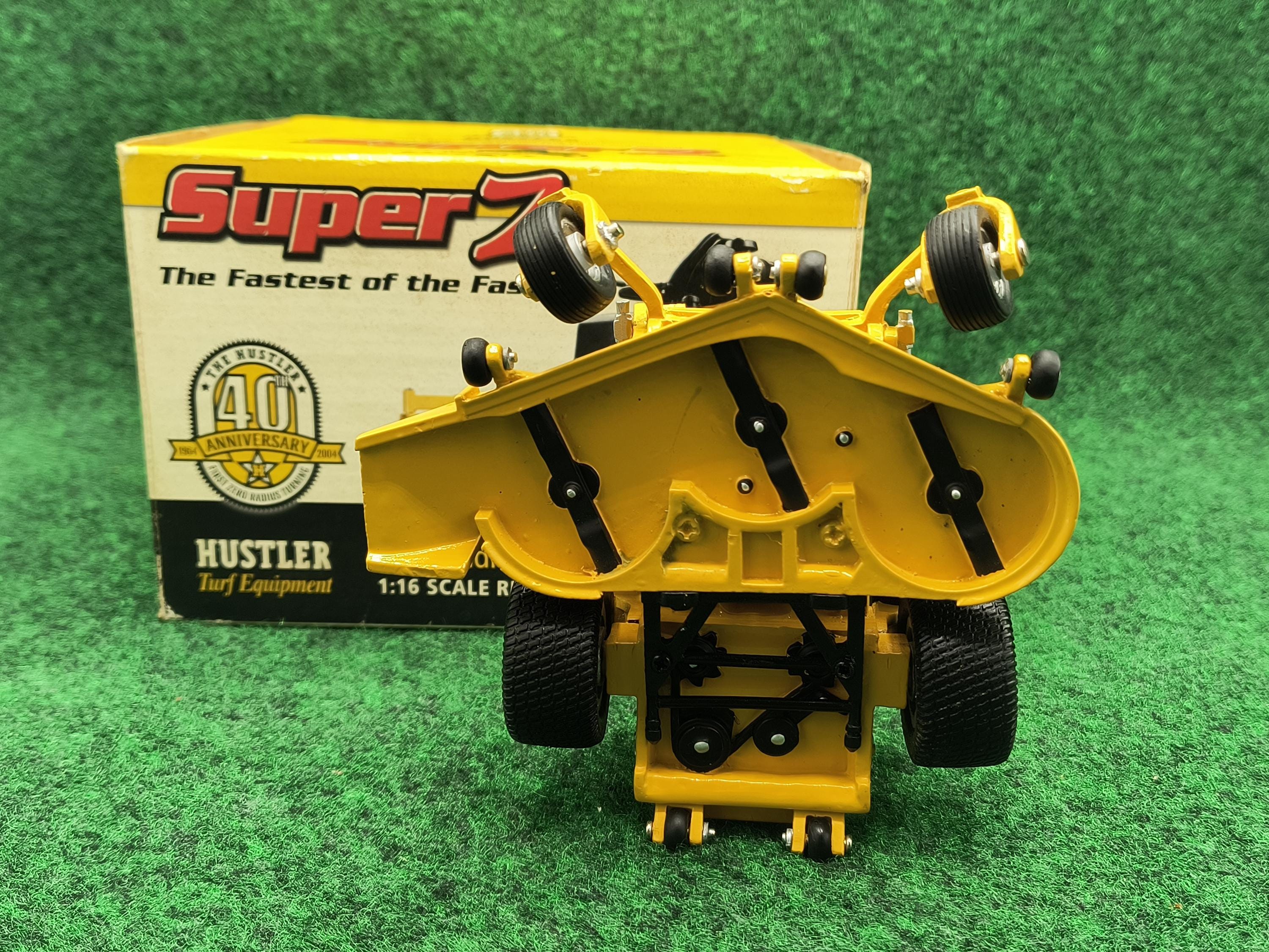 Hustler Turf Equipment 40th Anniversary Toy Super Z Resin Replica