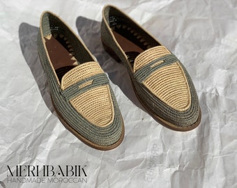 Raffia shoes for men, oxford shoes men, raffia shoes, Raffia Mocassin, raffia oxfords, authentic men shoes, Raffia mules, raphia Mocassin