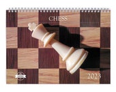 Chess 2023 Wall Calendar 