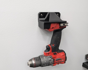 Wall Mount Tool Hanger for M18 Milwaukee Drill & Impact