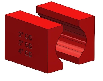 Saw Cutting Jaw Fixture for Round Tube Fabrication