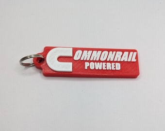 Commonrail 24V Cummins Keychain Tag