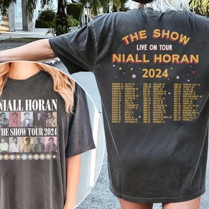 Niall Horan Vintage Merch Shirt, 2 Sides Tour 2024 shirt, The Show Album 90s Tee, The Show Tour 2024 unisex shirt, Gift For Fan shirt