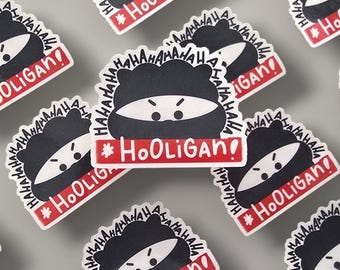 Pack de 15 autocollants Hooligan par JenKookie