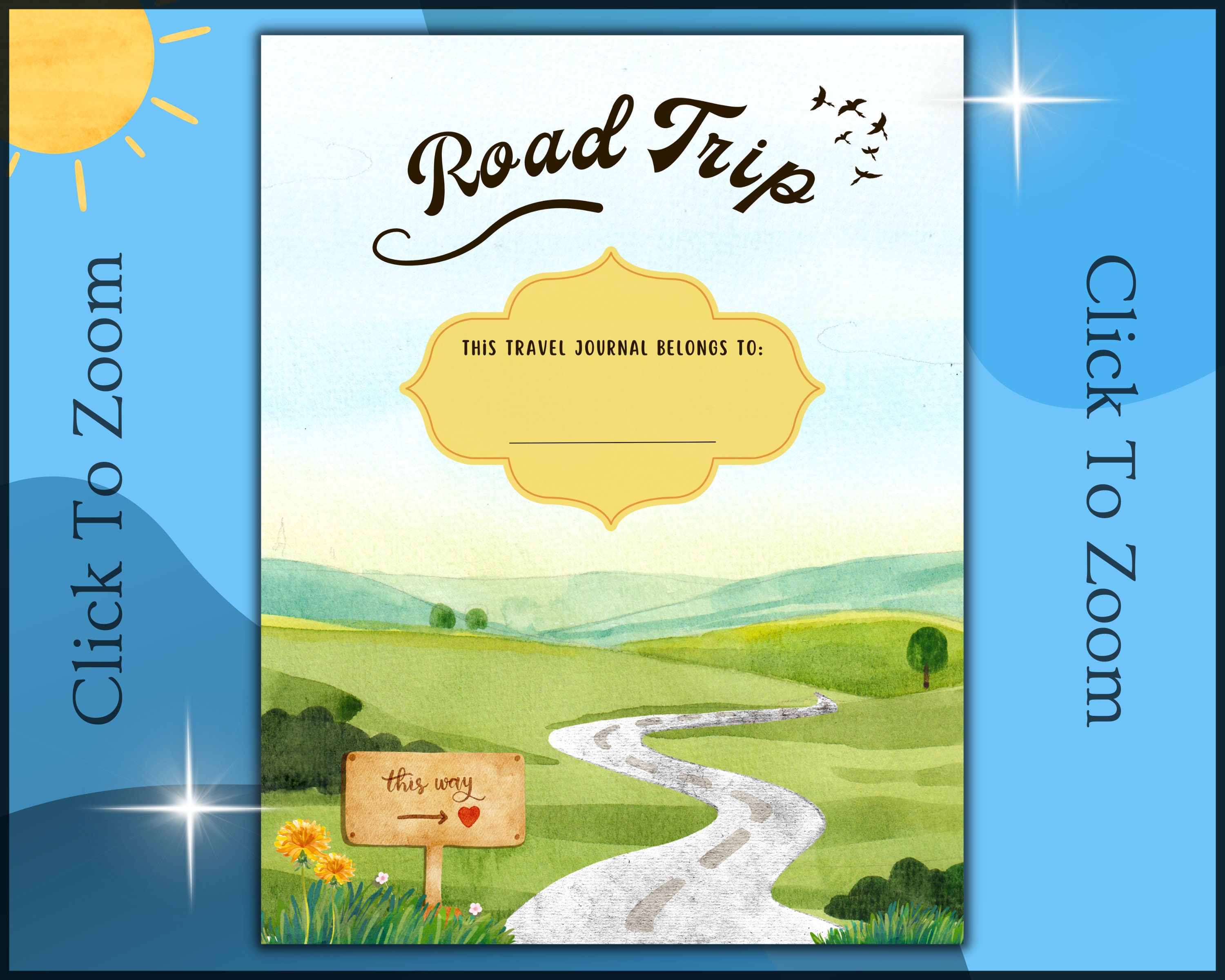 Travel Journal for Kids, Adventure Journal, Family Road Trip Kit, Kids ...