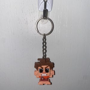 Wreck it Ralph Pixal keychain.