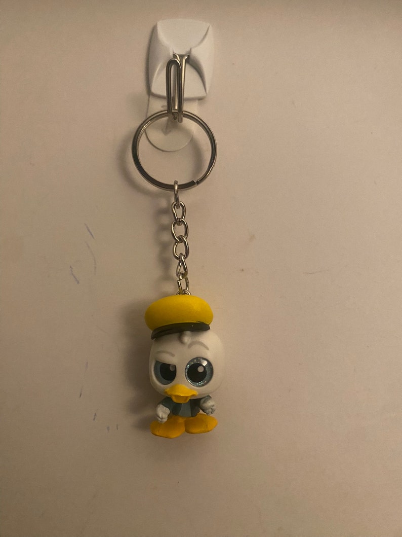 Donald Duck Keychains Etsy