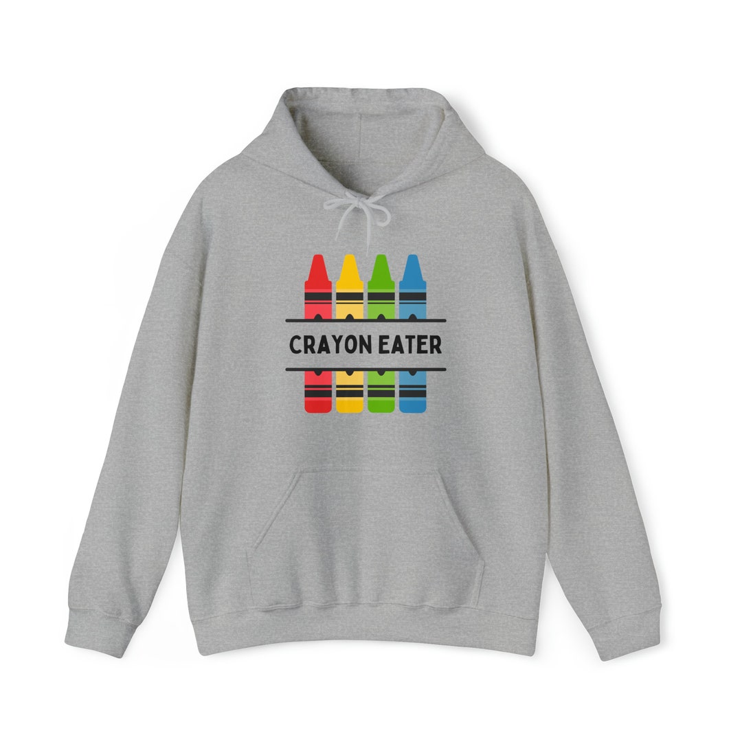 Crayon Eater Hoodie Etsy