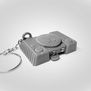 3D Printed Play Station 1 Keychain