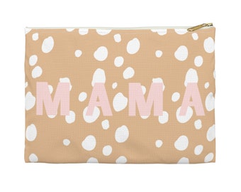 Pochette rose pour accessoires MAMA