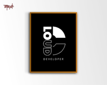 Javascript Funny Poster, Minimalist Programming Poster, Coding Digital ...