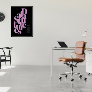 Data Structures Typography Poster, Minimalist Programming Poster ...