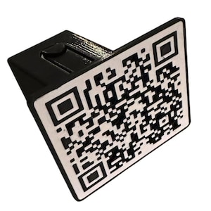 3D printed QR code, Custom 3D printed QR code, Plastic QR printed code, 3D qr codes for business, 3D qr codes for signage