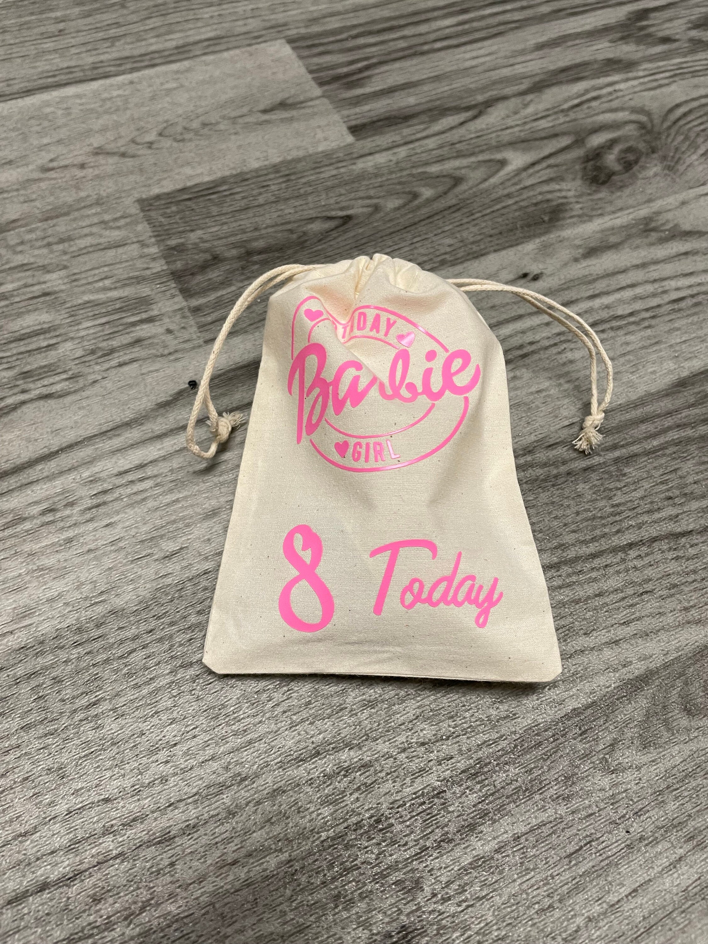 Party bags | barbie inspired birthday bag | personalise you own bags