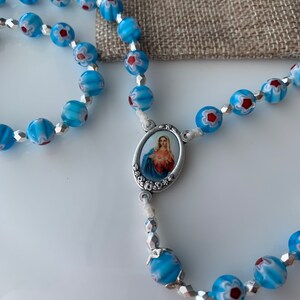 Immaculate Heart of Mary Handmade Rosary Heirloom Edition - Etsy