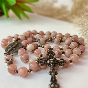 Mystical Rose Rosary - Heirloom Edition