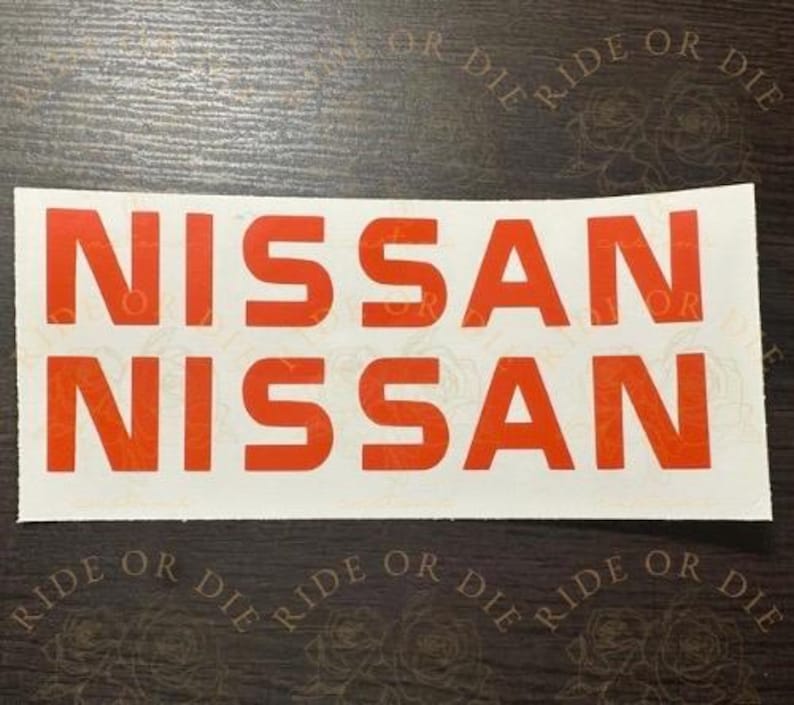 Nissan R30 Sticker Nissan Vinyl Decal Sticker - Set of 2 - Multi Sizes Multi Colors - Etsy