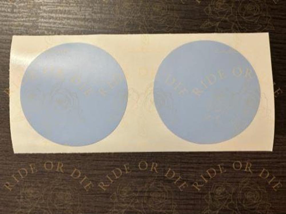 Pale Blue Dot Set of 2 Vinyl Decal Sticker Set of 2 - Multiple Sizes - Etsy