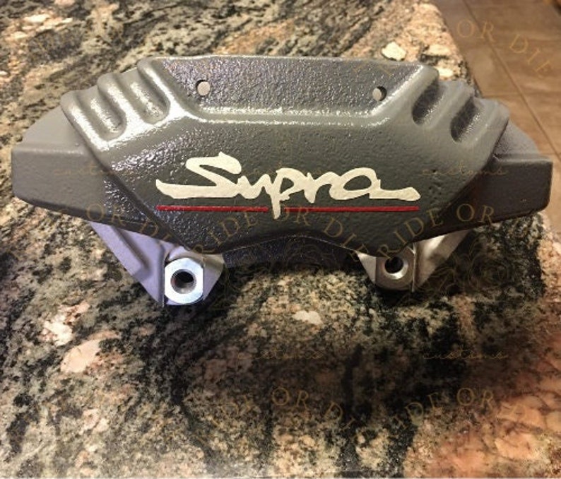 Supra Brake Caliper Vinyl Decal Sticker Set of 2 Multi Sizes Etsy