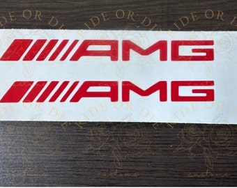 AMG Brake Caliper Sticker Mercedes Benz Reflective Decal Waterproof Car Sticker I4455752065 AMG Brake Caliper Sticker Mercedes Benz Reflective Decal Waterproof Car Sticker I4455752065