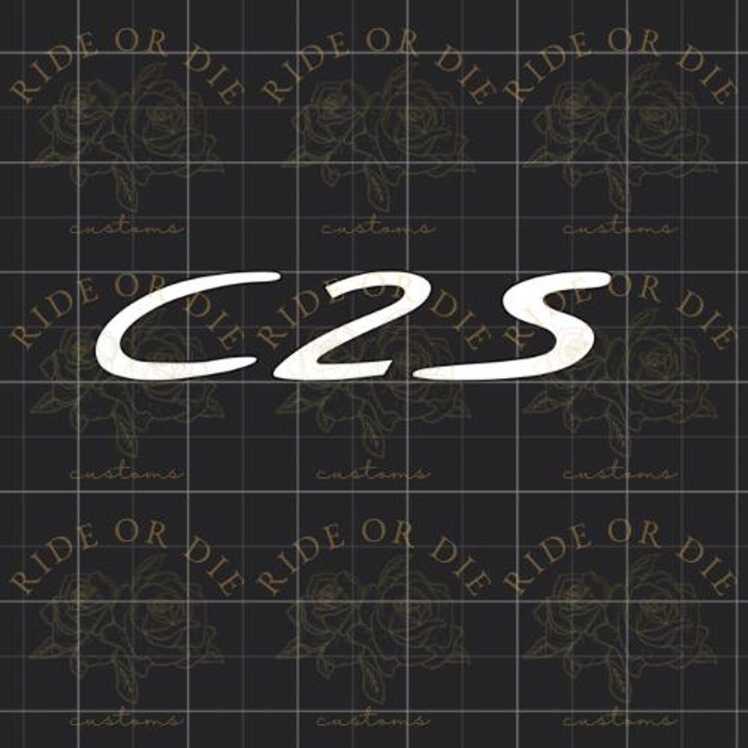 C2S Decal Vinyl Decal Sticker - 1 Decal- Multi Sizes Multi Colors ...