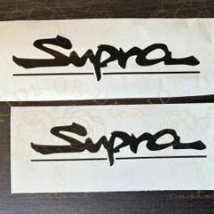 Supra Brake Caliper Vinyl Decal Sticker Set of 2 Multi Sizes Multi Colors