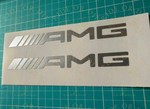 AMG Vinyl Decal Sticker - Set of 2 - Multi Sizes Multi Colors - Etsy