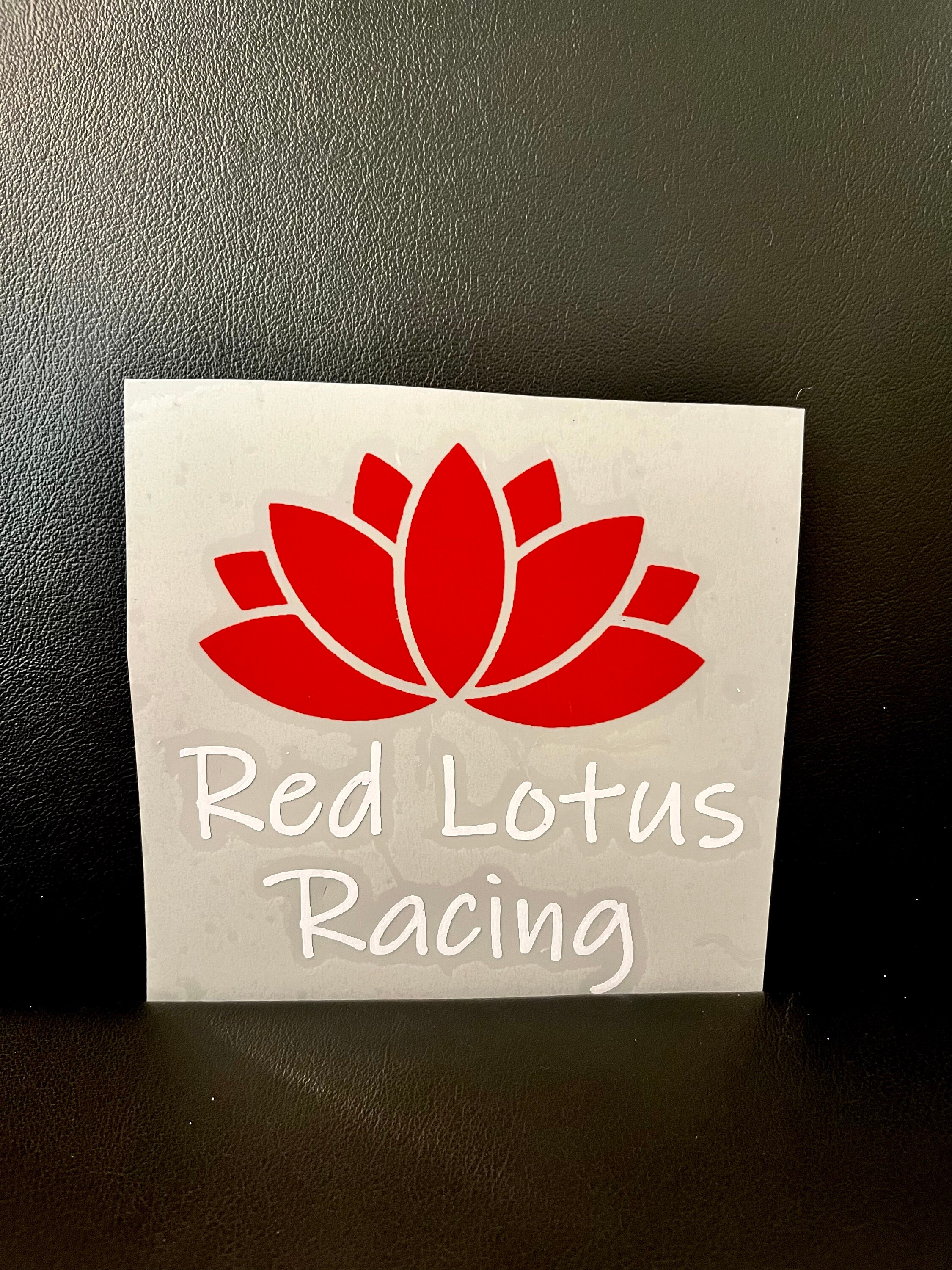 Car Sticker Red Lotus Racing / Car Window Sticker, Sticker, Vinyl ...