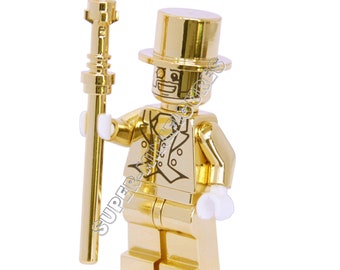 Pan Gold niestandardowy Pan Gold Minifigurki Replika niestandardowy MOC