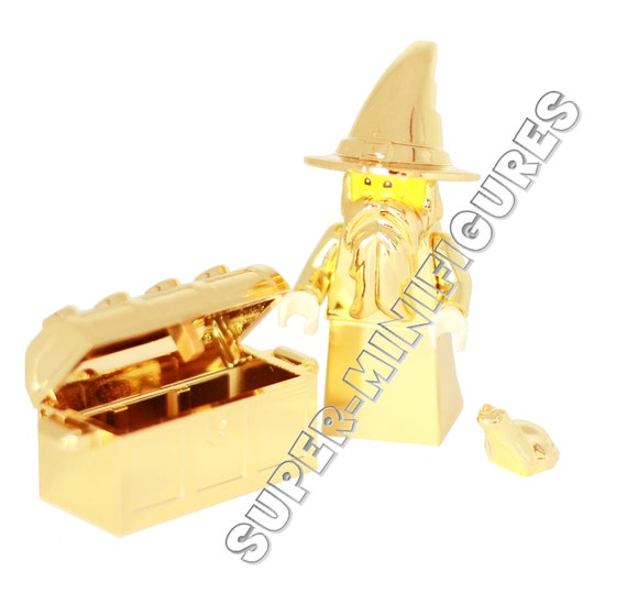 Lego Majisto Wizard 10305 Castle Container Gold Chrome Custom MOC Etsy