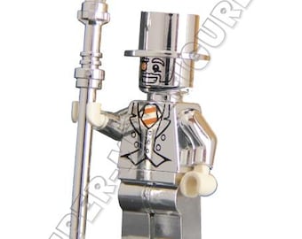 Réplica de minifiguras personalizadas de Mr Silver MOC personalizado