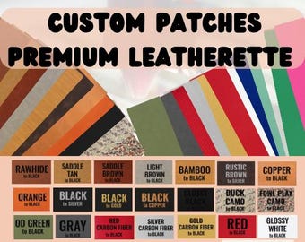 Aangepaste premium kunstleerpatches Gepersonaliseerde hoedpatch opstrijklogo beanieontwerp leer warmteklevend vorm uitgesneden bedrijfslogo Promo