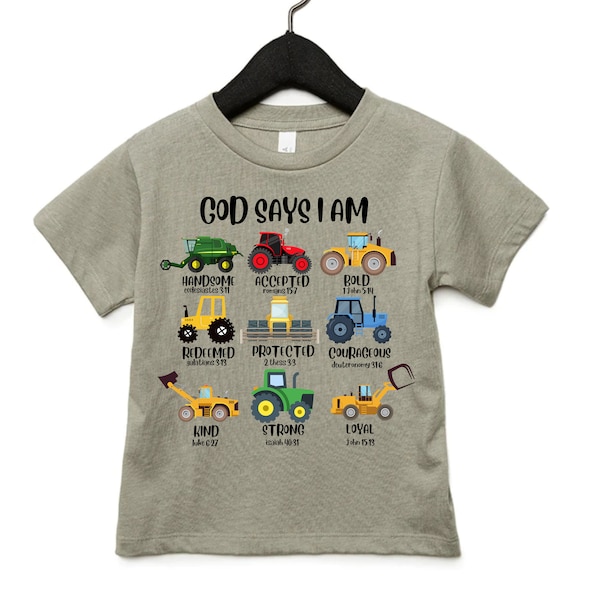 God Made A Farmer Tractor Life Agriculture Hoodies Sold By A R O N W I - Foto 4
