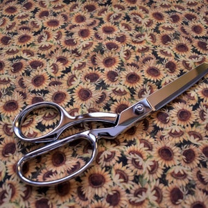 Sunflower Harvest Cotton Fabric