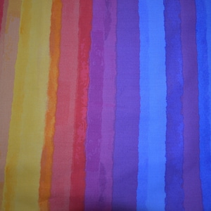 Rainbow Stripe Fabric