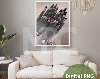 African American Digital Art Prints - Black Art Decor - Instant Download