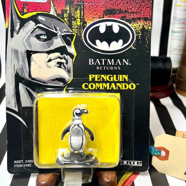 Batman Returns Penguin Commando! 1992 Ertl Die-Cast Metal, New Old Stock, 3 options to choose from! The Dark Knight, Batman, Danny DeVito