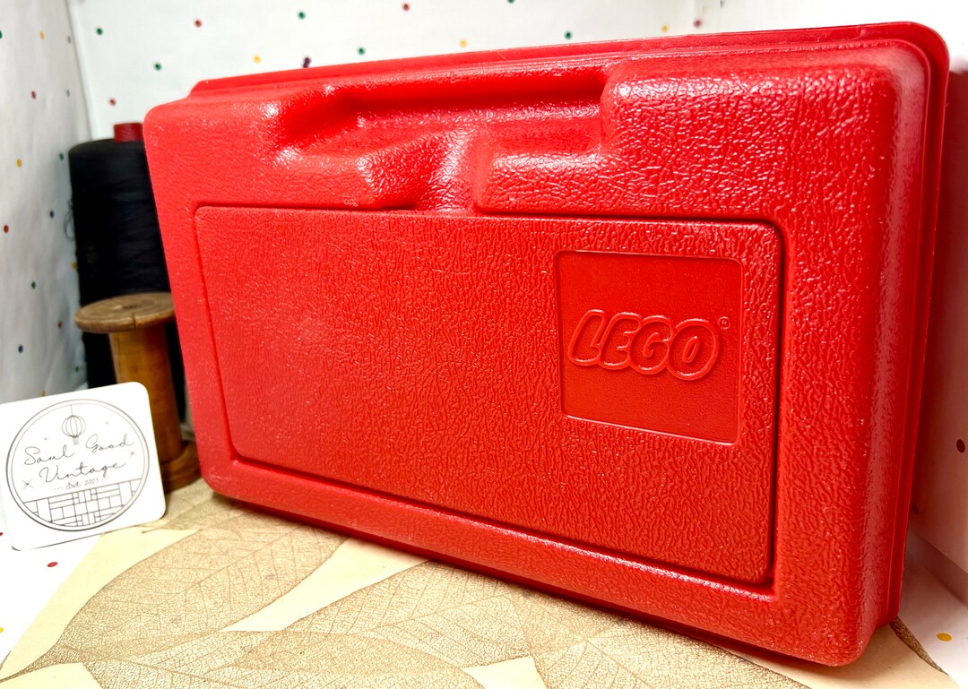 Retro Lego Fun Vintage Lego Storage Box/travel/carrying Case Etsy