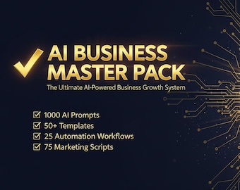 1000 sugerencias de ChatGPT para marketing, ventas y automatización empresarial / Kit de herramientas de IA para emprendedores