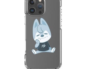 Cute Korean Kpop Stray Kids SKZOO Wolfchan Clear Case for iPhone®