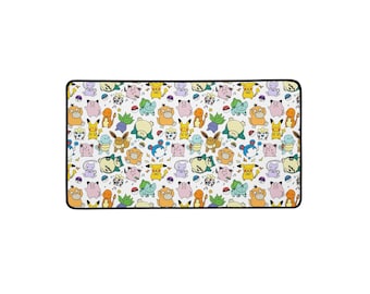 Cute Cartoon Poke Friends Keyboard Desk Mat
