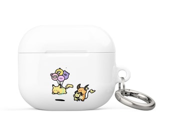 Cute Poke in Balloons Cartoon Case for AirPods® Gen 3