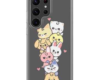 Cute Cartoon Stray Kids SKZOO SKZ Characters Clear Case for Samsung®